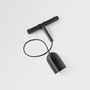 black brushed anodised
