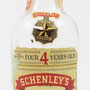 Schenley de 4 años de antiguedad, Kentucky Whisky Bourbon recto, el 90 de prueba, 01.10 Pinta, 1930