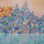 卒業制作２「太陽の城」(180×240cm)
