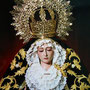 Ntra. Sra. de la Soledad recién restaurada por Don José María Leal 2003