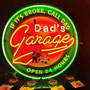 dad´s garage neonwerbung licht reklame