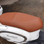 Vespa Sitzbank mit Kunstleder neu bezogen.