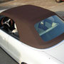 Audi 80 Cabrioverdeck in Sonnenlandstoff.