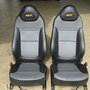 Opel GT Sitze neu bezogen und mit Stickerei versehen.