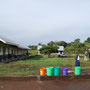 Panoramablick auf die Sanya Hoye Primary School, Februar 2021