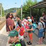 Von hier aus fuhren wir mit der S-Bahn zum Baldeneysee in Kupferdreh