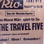 THE TRAVEL FIVE - maart 1964 in Rio-Tanz Bar, Stuttgart