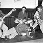 The Crazy Rockers - 1e bezetting 1959 vlnr: Woody Brunings, Sidney Rampersad, Henny Aschman, Piet Solleveld