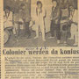 Duitse krant van 02-03-1962 met bericht over het optreden van The Black Maic in de Kaskade in Keulen