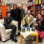 Libreria del Tempo, Savosa, foto di gruppo con commissaria, 18.11.2023