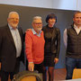 La commissaria Veri al Canvetto Luganese (con Raoul Fontana e Michele Bertini), 19 novembre 2022