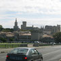 Erster Blick auf Avignon