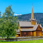 Stave church of Lom