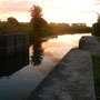 Couché de soleil de la maison des ormes