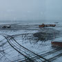 Schnee und Eis - Abflug 30min. später