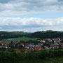 Blick zurück zum TrÜbPlatz (Einstieg Auingen)