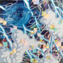 「I」　27.3×27.3cm　キャンバスに油彩