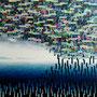 「空ろの間」　91.0×116.7cm　キャンバスに油彩 