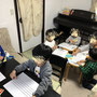 グループレッスンではお勉強もします　大田区東雪谷羽金ピアノ教室