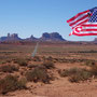 The road to Monument Valley