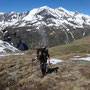Jo à l'étage alpin