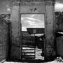 Arco entrada "Ex-hacienda Tepetitla".