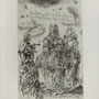 Schmiedel, Robert. Leipzig. Radierung, 2008. Auflage 40. Blatt 220 x 155 mm. Platte 155 x 95. Shakespeare, Macbeth, 1.Szene. 001