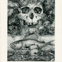 Löhning, Thomas, Leipzg, Radierung 2011, Apokalypse II, Auflage 20, Platte 218x298mm