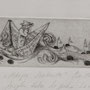 Aulmann, Eva, Florenz, Italien.Radierung,   2012. Auflage 80. Blatt 90 x 210 mm. Platte 50 x 150 mm.PF 2012. 001