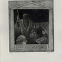 Recht, Michael. Köln. Radierung, 2006. Auflage 40. Blatt 265 x 210 mm. Platte 170 x 150 mm. Charon .  001