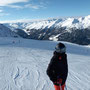 Blick von der Bergstation Zirmbahn...