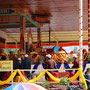 H.H. teaching at Buddha Garden, Choglamsar, Leh, August 4-7, 2012