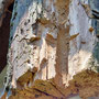 Einblick in ein geöffnetes Bohrloch