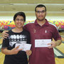 (L-R) Jassem Al Mureikhi (2nd Place) and Jassem Al Deyab (1st Place) for Youth Category