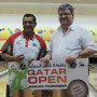 Shaker Al Hasan (UAE) (L) - Day 2 High Series Winner & Mr. Kim Jenssen (ETBF Vice President) (R)