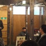 イベントには鈴木夕張市長（左）が応援に。（右は弊社代表）