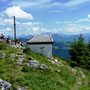 Gipfel Spitzstein mit Kapelle