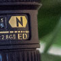 Detailvergrößerung eines Bildes mit ISO 3200