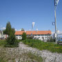 Das Güterschuppenareal am Hafen in Romanshorn ist 2008 noch ungenütztes Brachland.