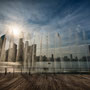 KALLANG RIVER WITH SKYLINE VIEW [SINGAPORE // SINGAPUR]