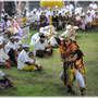 Dancer, religious ceremony, Padangbai