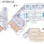 横浜市北部斎場　1F、2F、B1F見取り図