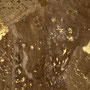 M053 Kork dunkel mit Goldpigmenten