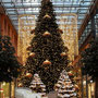 Vánoční výzdoba v nákupním centru Arkaden, Potsdamer Platz
