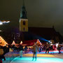 Kluziště kolem Neptunovy kašny, Vánoční trh před Červenou radnicí