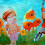 "Playing life" mixed media (unverkäuflich)