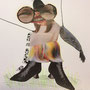"The  future is wild! -  Marionette" mixed media