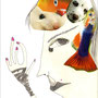 "Fashion alive" mixed media (verkauft)