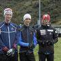 Biathlon-Kader OSSV: Elio Bacchetta, Manuel Lusti, Nirando Bacchetta