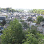 Amboise - La ville vue du belvédère en haut du chateau